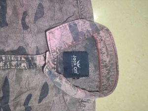 Men's Camouflage Print Casual Shirt