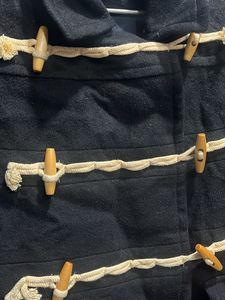 woolen frock for winters and stripes top combo