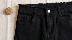Classic Black Flare Jeans