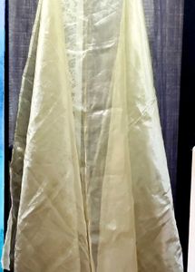 Elegant Gold Organza Dupatta
