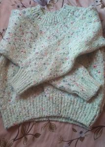 Cozy Speckled Knit Sweater