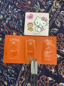 TIRTIR Mask Fit Cushion Samples + Hello Kitty mirr