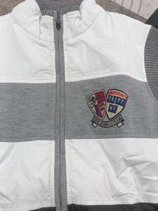 Men's Striped Padded Vest reversible