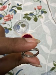 Silver Elegant Ring with Mark in Presentation Box