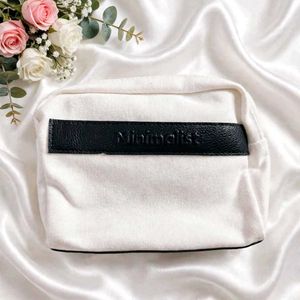 Minimalist Canvas Pouch