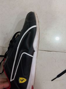 Puma Black &amp; Red Sports Shoes Ferrari