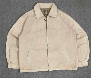 Men's Beige Harrington Jacket