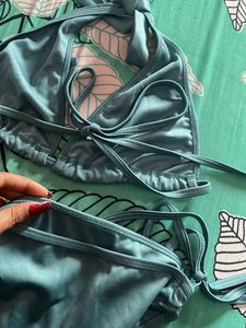Teal Bikini Set