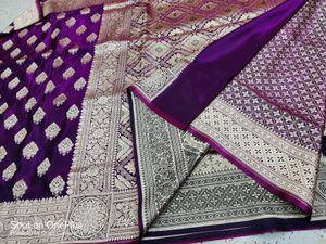 Banarsi Silk Pure Saree Buta Fancy