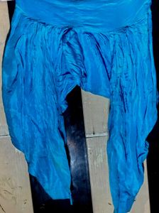 ✨ Dark  Blue Silk Patiala Salwar  | Soft & Comfort