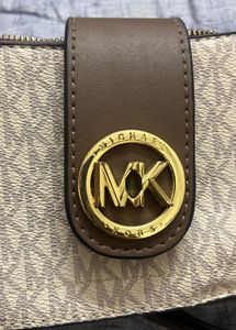 Michael Kors Signature Monogram Flap Bag