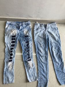 Distressed Denim Jeans Bundle