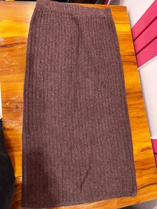 Cozy Ribbed Knit Wide Leg Pants
