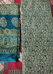 5 metar with dupptta alowwer unstitched suit