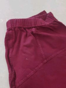 Maroon Leggings