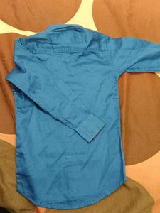 kids Blue Terno Long Sleeve Shirt