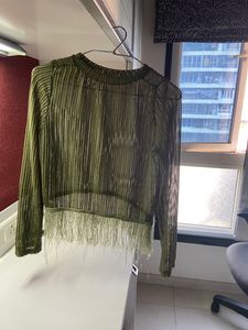 Party Wear Sheer Top