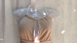 Ribbed Halter Neck Crop Top