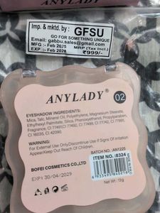 ANYLADY Cherry Blossom Eyeshadow Palette