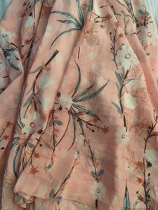 Chic Pink Floral Sleeveless Dress