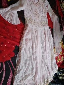 Embroidered Anarkali Dress