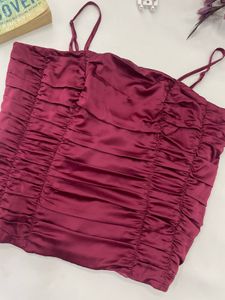 Chic Ruched corset Top