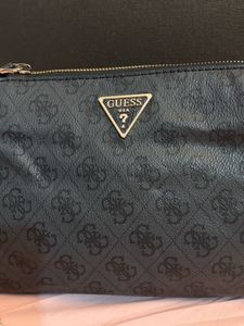 Guess Monogram Crossbody Bag