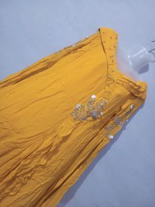 Very Beautiful Yellow Gawn