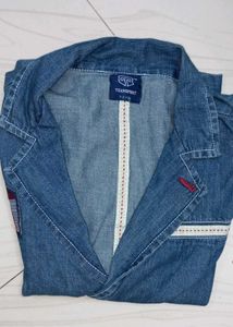 Blazer Or Coat In Denim For 6to 9year Boy