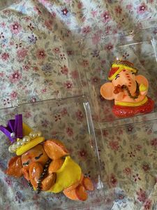 Handmade Ganesha Charm or magnet