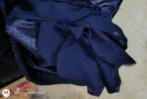 💙🔥 blue shrug with plazzo indo western set