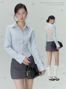 Grey pleaded mini skirt