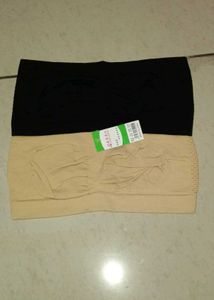 Strapless Bandeau Bra - Set of 2