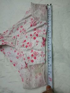 Floral Print Thong Panty 🤎