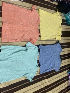 Bundle of 4 baby boy kids  T-Shirts