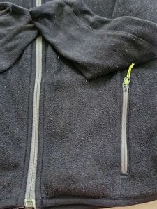 Men's Black Fleece Jacket
