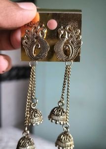 Cute Peacock Earrings 🦚