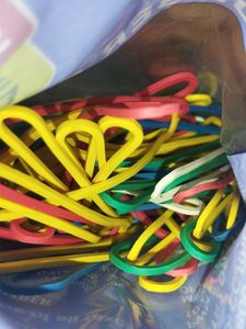 Long lastic multi colour Rubber band