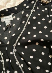 Chic Polka Dot Top