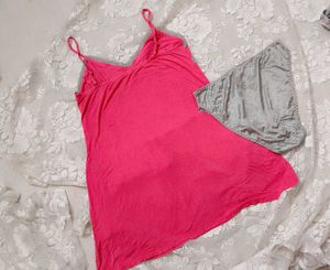 Very Beautiful And Comfortable Nighty With Penty