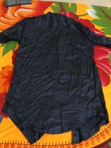 Unique Black Shirt with Stripes
