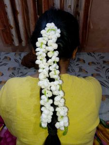 Handmade Crochet Hair Garland