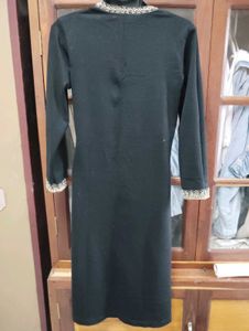 Embroidered Black Tunic