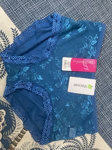 Floral Lace Trim Briefs