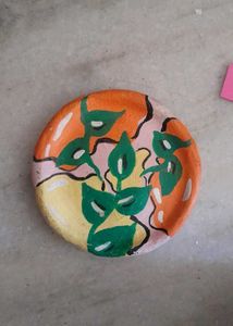 Hand-Painted Decorative Plate