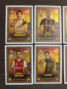 Topps Match Attax All Action Heroes Inserts