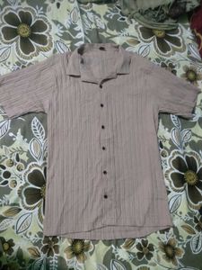 Men's Textured Short Sleeve Shirt