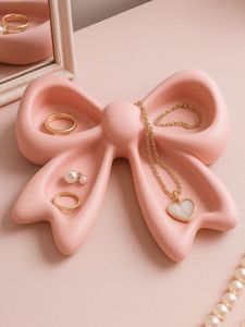 Coquette Bow Jewelry Tray – Cute Vanity Organizer