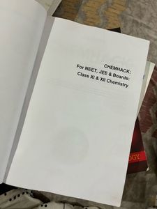 Chemhack for Class XI &amp; XII Chemistry