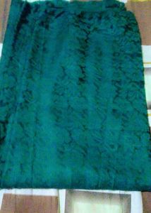 Beautiful Teal Saree with Embellishments